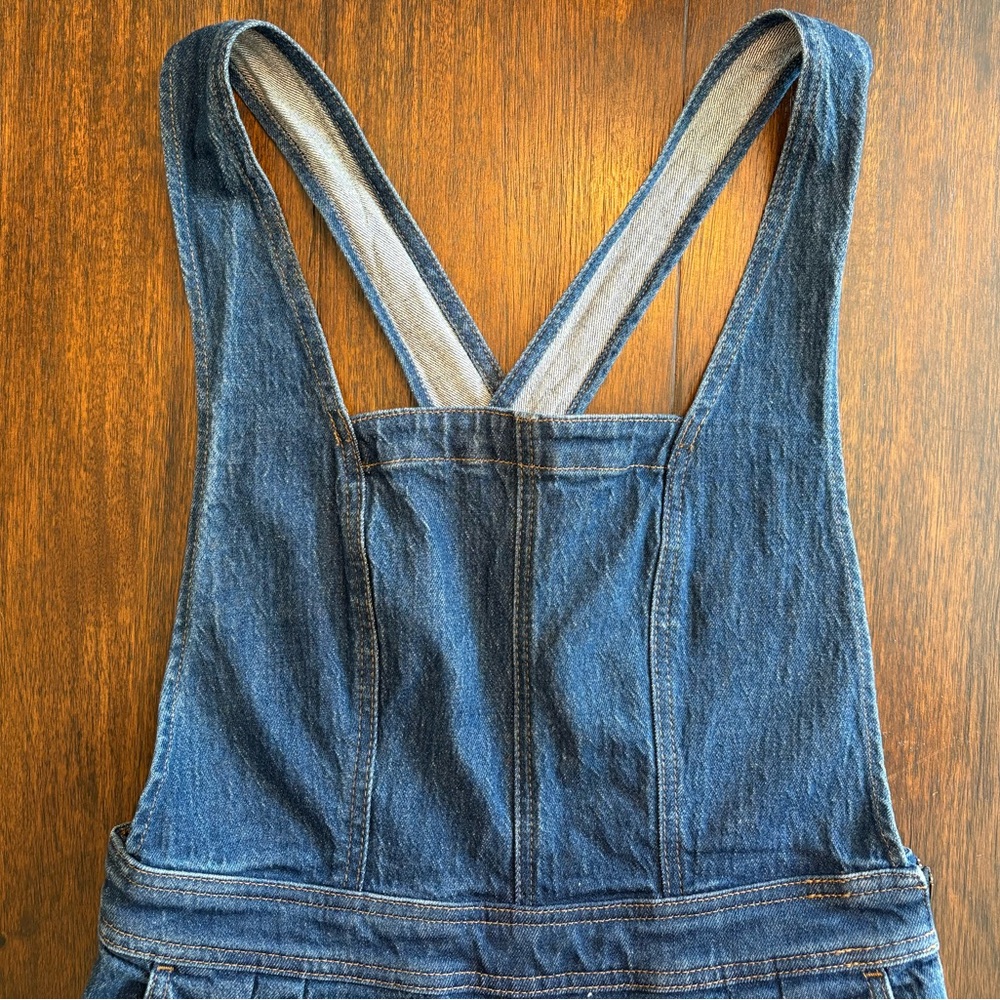 Madewell Tapered Overalls in Dunson Wash, Sz 6 - Picture 5 of 8